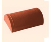 Черепица полимерпесчаная коньковая оранжевая